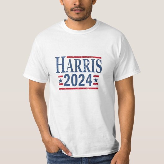 Kamala Harris voor President-harris 2024 T-shirt (Voorkant)
