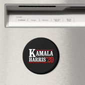 Kamala Harris voor President in 2020 - wit - Magneet (Insitu (Vaatwasser))