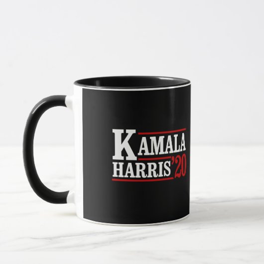 Kamala Harris voor President in 2020 - wit - Mok (Links)