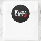 Kamala Harris voor President in 2020 - wit - Ronde Sticker (Tas)
