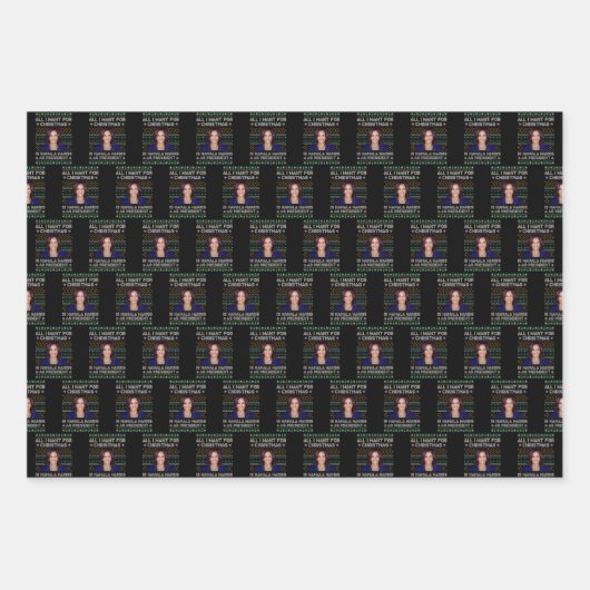 Kamala Harris voor President Inpakpapier Vel (Voorkant)