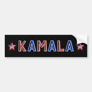 Kamala Harris voor President, "Kamala" Design Bumpersticker
