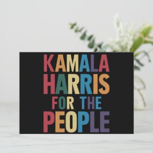 Kamala Harris voor President LGBT Gay Pride Rainbo Kaart