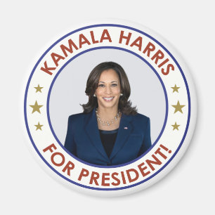 KAMALA HARRIS VOOR PRESIDENT! MAGNEET