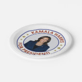 KAMALA HARRIS VOOR PRESIDENT! PAPIEREN BORDJE (Gekanteld)