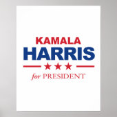 Kamala Harris voor President - Poster (Voorkant)