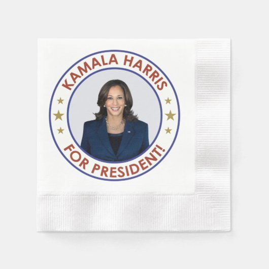 KAMALA HARRIS VOOR PRESIDENT! SERVET (Voorkant)