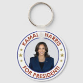 KAMALA HARRIS VOOR PRESIDENT! SLEUTELHANGER (Achterkant)