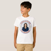 KAMALA HARRIS VOOR PRESIDENT! T-SHIRT (Voorkant volledig)