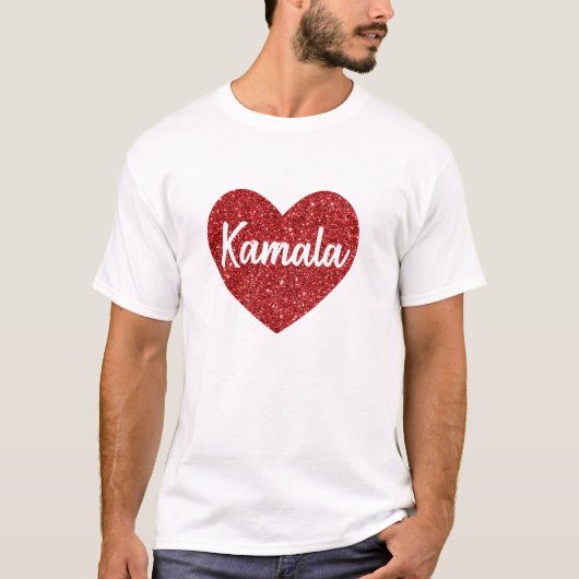 Kamala Harris voor President T-shirt (Voorkant)