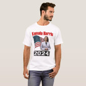 kamala harris voor president T-shirt (Voorkant volledig)