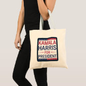 Kamala Harris voor President Tote Bag (Voorkant (product))