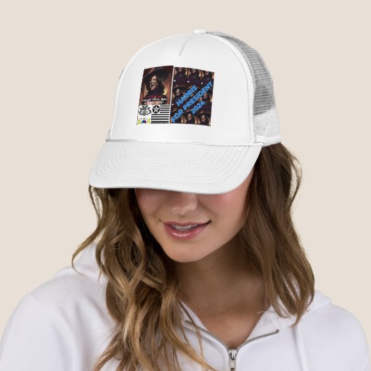 Kamala Harris voor president, Trucker Hat Trucker Pet (In situ)