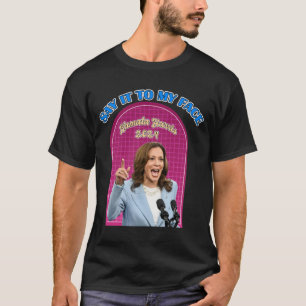 Kamala Harris voor President - Verkiezing 2025 Kle T-shirt