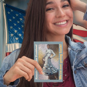 Kamala Harris voor President! We gaan niet terug! Briefkaart