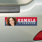 KAMALA HARRIS VOOR SENATOR BUMPERSTICKER (Op auto)