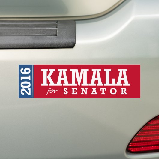 Kamala Harris voor senator Bumpersticker (Op auto)