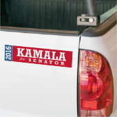 Kamala Harris voor senator Bumpersticker (Op Truck)