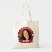 KAMALA HARRIS VOOR SENATOR TOTE BAG (Voorkant)