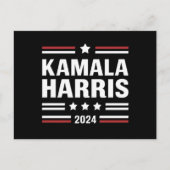 Kamala Harris voor The People 2024 President Briefkaart (Voorkant)