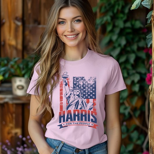 Kamala Harris voor The People of USA T-shirt