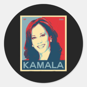 Kamala Harris voor Vice President 2020 Ronde Sticker