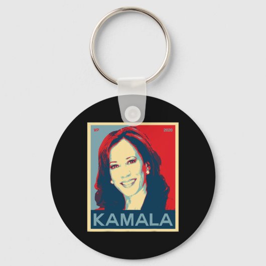 Kamala Harris voor Vice President 2020 Sleutelhanger (Voorkant)