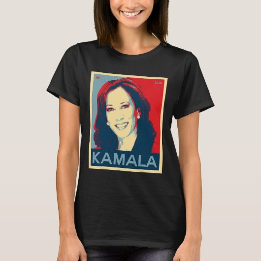 Kamala Harris voor Vice President 2020 T-shirt (Voorkant)