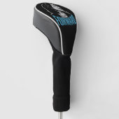 Kamala Harris Vooruit Golfheadcover (Schuin)