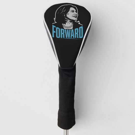 Kamala Harris Vooruit Golfheadcover (Voorkant)