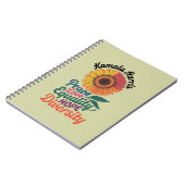 Kamala Harris Vrede Liefde Gelijkheid Hoop Diversi Notitieboek (Linkerzijde)