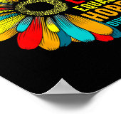 Kamala Harris Vrede Liefde Gelijkheid Hoop Diversi Poster (Hoek)