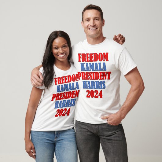 Kamala Harris Vrijheid T-shirt 2024 (Unisex)