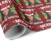 Kamala Harris vrolijk 4e van Pasen Cadeaupapier (Rol Hoek)