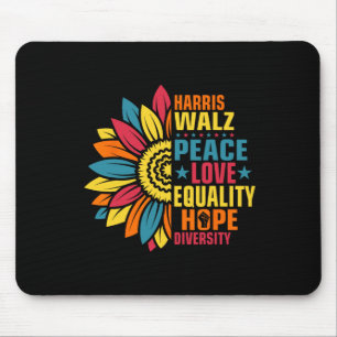 Kamala Harris Waltz Peace Love E Hope Diversity Muismat