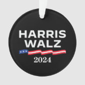Kamala Harris Walz 2024 Ornament (voorkant)