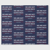 Kamala Harris - We gaan niet terug II Cadeaupapier (Vlak)