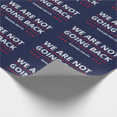 Kamala Harris - We gaan niet terug II Cadeaupapier (Hoek)