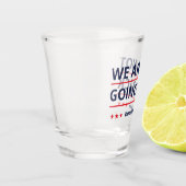 Kamala Harris - We gaan niet terug II Shot Glas (Links)