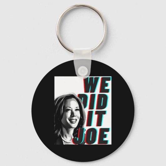 Kamala Harris &#'; We hebben het Joe &#; Modern De Sleutelhanger (Voorkant)