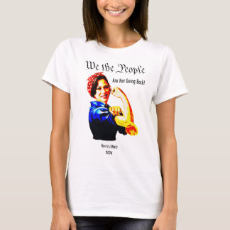 Kamala Harris - We the People - Niet terug T-shirt