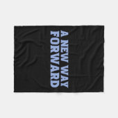 Kamala Harris Wheimer 2024 Presi Fleece Deken (Voorkant (Horizontaal))