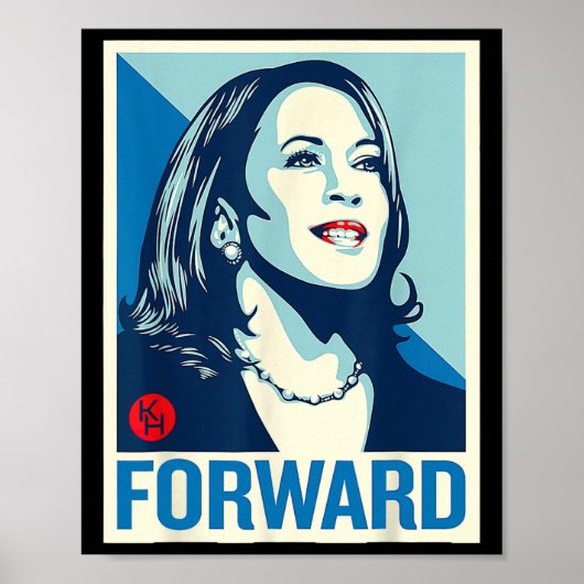 Kamala Harris Wheimer 2024 President Campaign Poster (Voorkant)