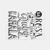 Kamala Harris Womens Empowerment Fleece Blanket Deken (Voorkant (Horizontaal))