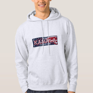 KAMALA HARRIS "YES SHE CAN" Mannen Hoodie