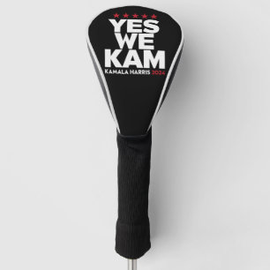 Kamala Harris Yes We Kam voor US President 2024 Golfheadcover