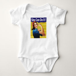 Kamala Harris Ze Kan Het! Baby Jersey Bodysuit