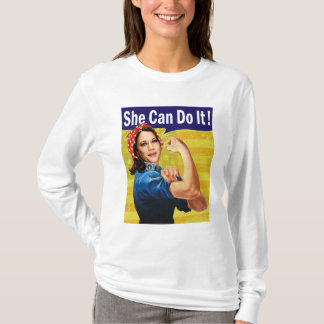 Kamala Harris, ze kan het! T-shirt