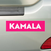 Kamala Heet Roze En Wit Moderne Vet Typografie