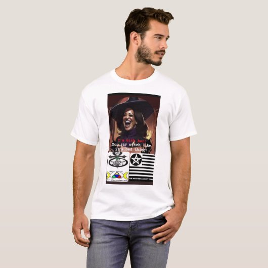 Kamala heks shirt 2024 (Voorkant volledig)